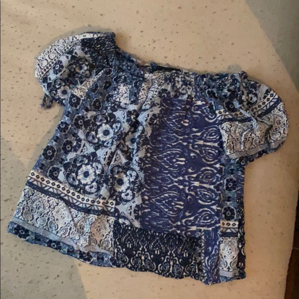off the shoulder shirt!